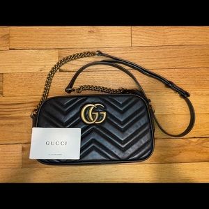 Gucci Small Marmont Crossbody Bag